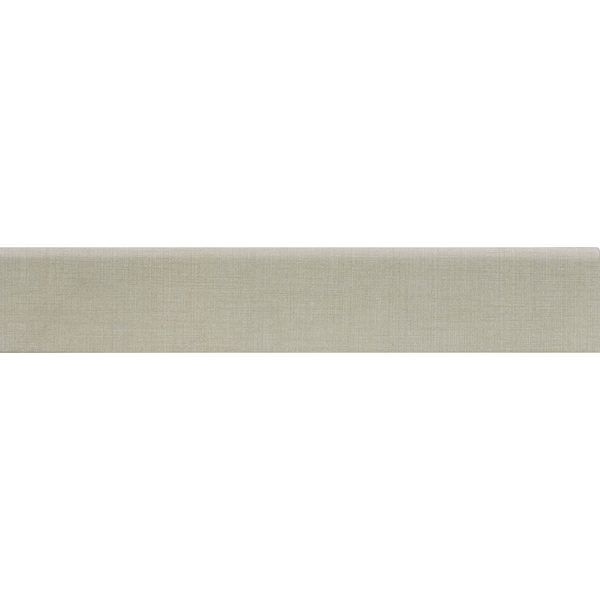 Loft Glacier 3 In X 18 In. Porcelain Bullnose Tile Trim In Beige, 30PK
